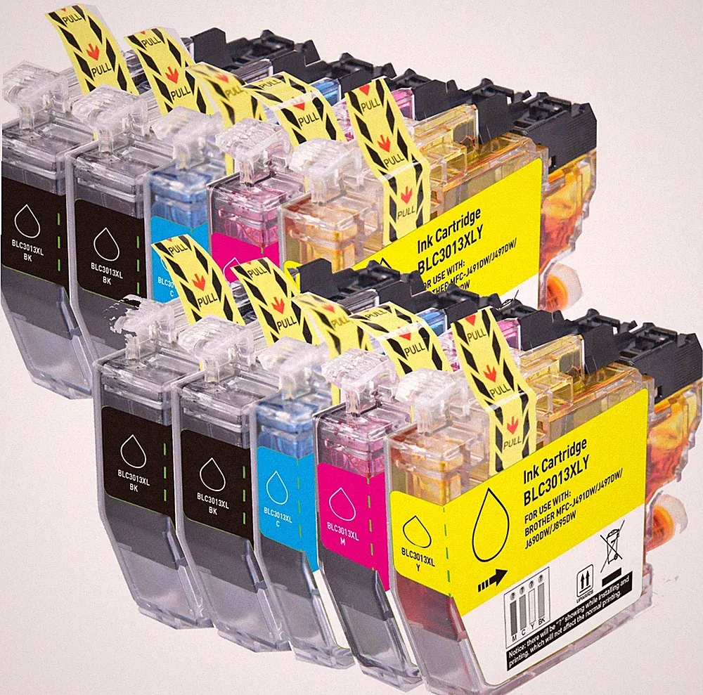 10P Printer Ink Compatible with Brother LC3013 MFC-J497DW MFC-J690DW MFC-J895DW