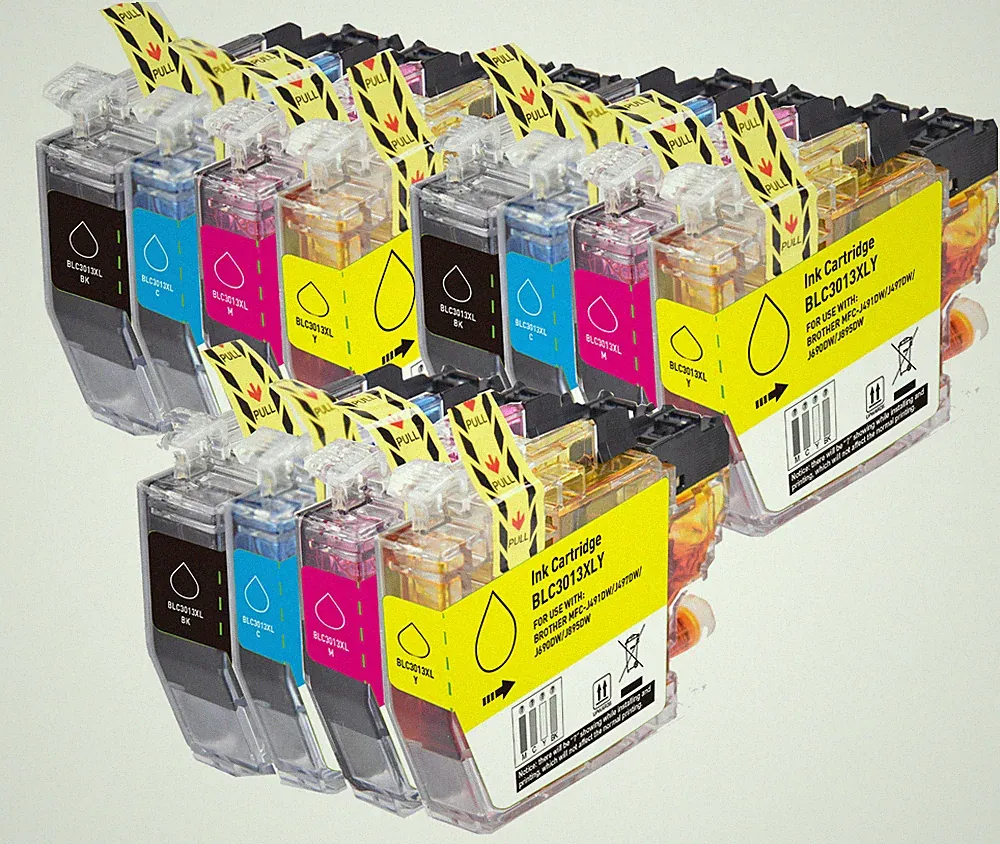 12P Printer Ink Compatible with Brother LC3013 MFC-J497DW MFC-J690DW MFC-J895DW