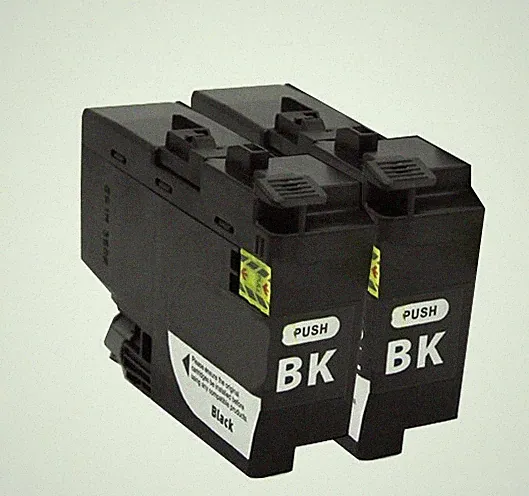2PK BLACK Printer Ink fits Brother LC406 MFC-J4335DW MFC-J4345DW MFC-J4535DW