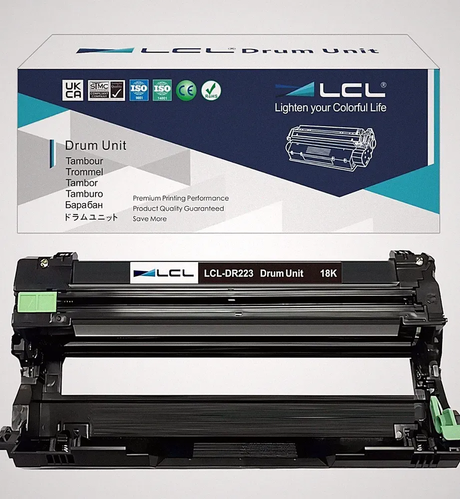 3 Pack -LCL Printer Drum Unit Brother DR-223 DR223 DR-223CL DR223CL H Sealed Ink