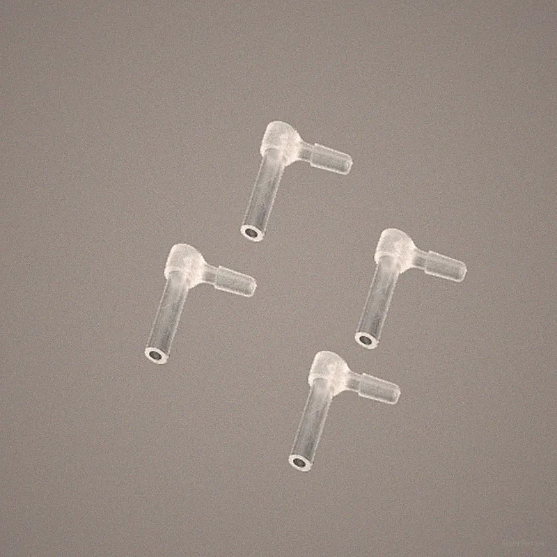 4 L Shape Tube for Canon HP Brother DIY CISS Continuous Ink Supply System