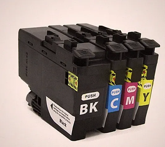 4P Printer Ink Set + Chip fits Brother LC406 MFC-J4335DW MFC-J4345DW MFC-J4535DW