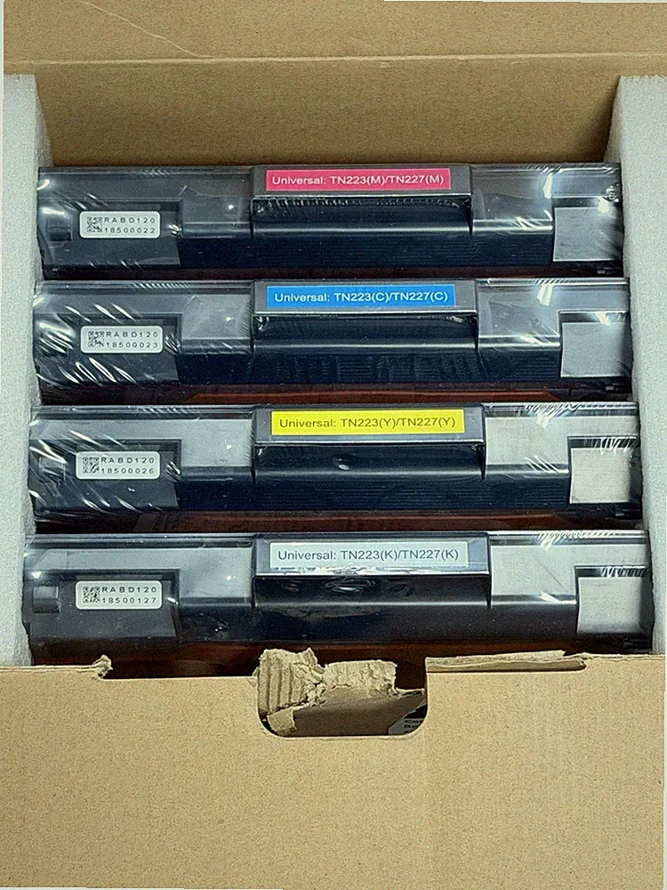 4Pack TN227 TN223 Toner Compatible with Brother MFC-L3770CDW HL-L3290CDW Printer