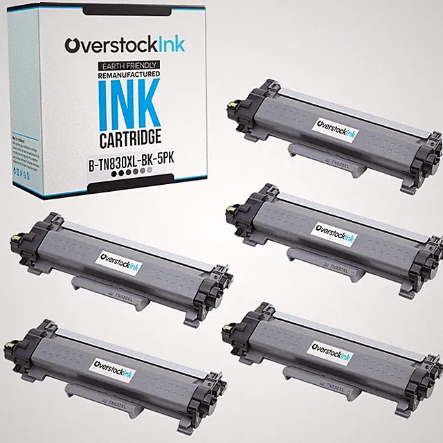 5PK Compatible OSI TN830XL Cartridge fits Brother DCP-L2640DW L2647DW HL-L2400D