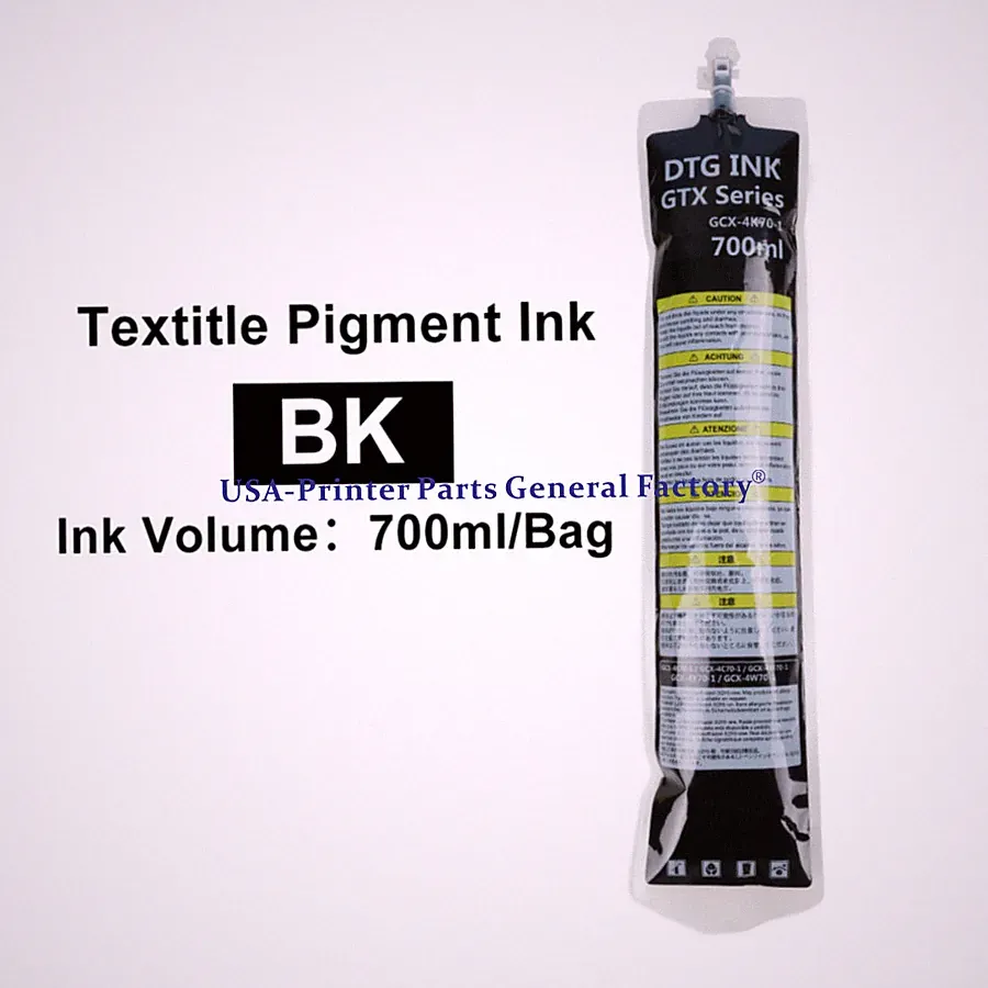 700ML/Bag Textile GTX White Ink Bag Chips Fit For Brother GTX PRO GT DTG Printer