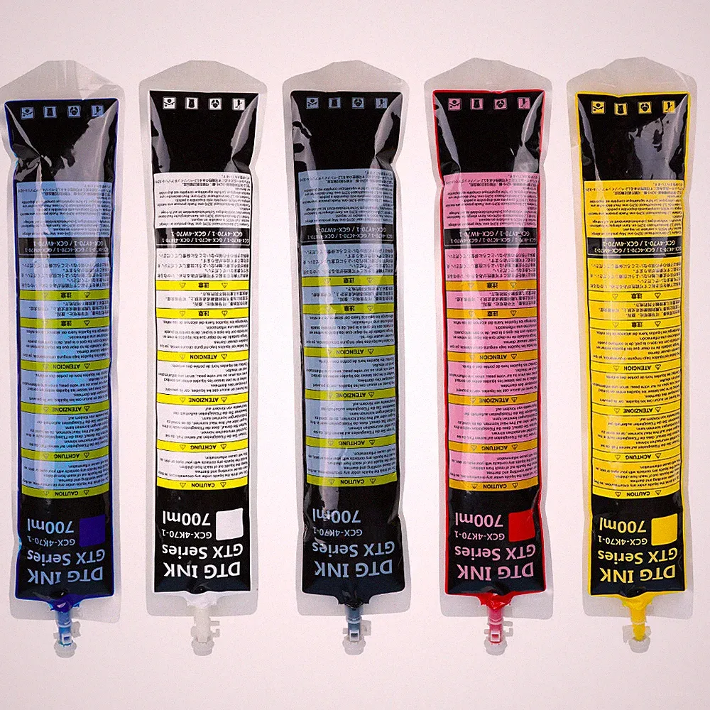 700ML/Bag Textile GTX White Ink Bag Chips For Brother GTX PRO GT DTG Printer
