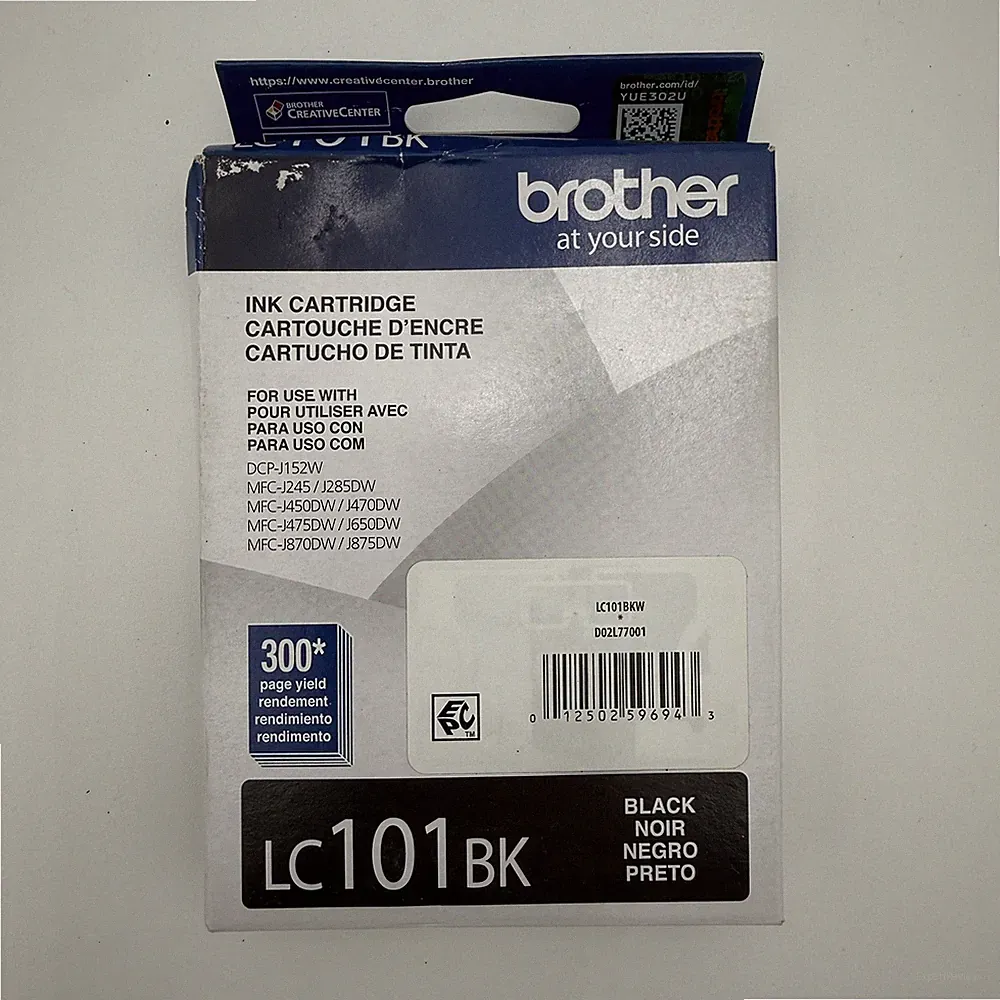 Brother LC101BK Black Ink Cartridge BRAND NEW