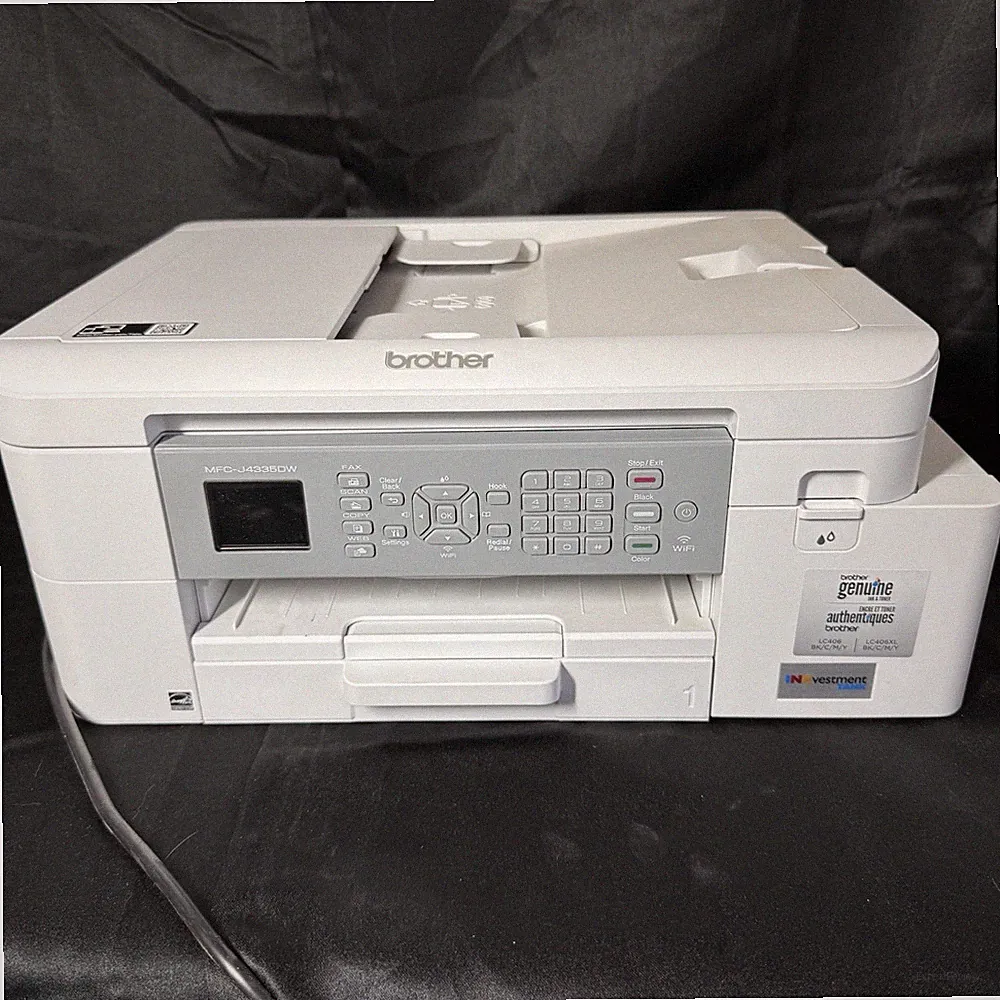 Brother MFC-J4335DW Color Inkjet Printer NO INK 2.7K Pg Ct All-In-One Wi-Fi Copy
