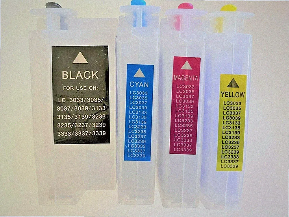 Empty Refillable Cartridges for Brother LC406 406XL For MFC-J4335DW Printer