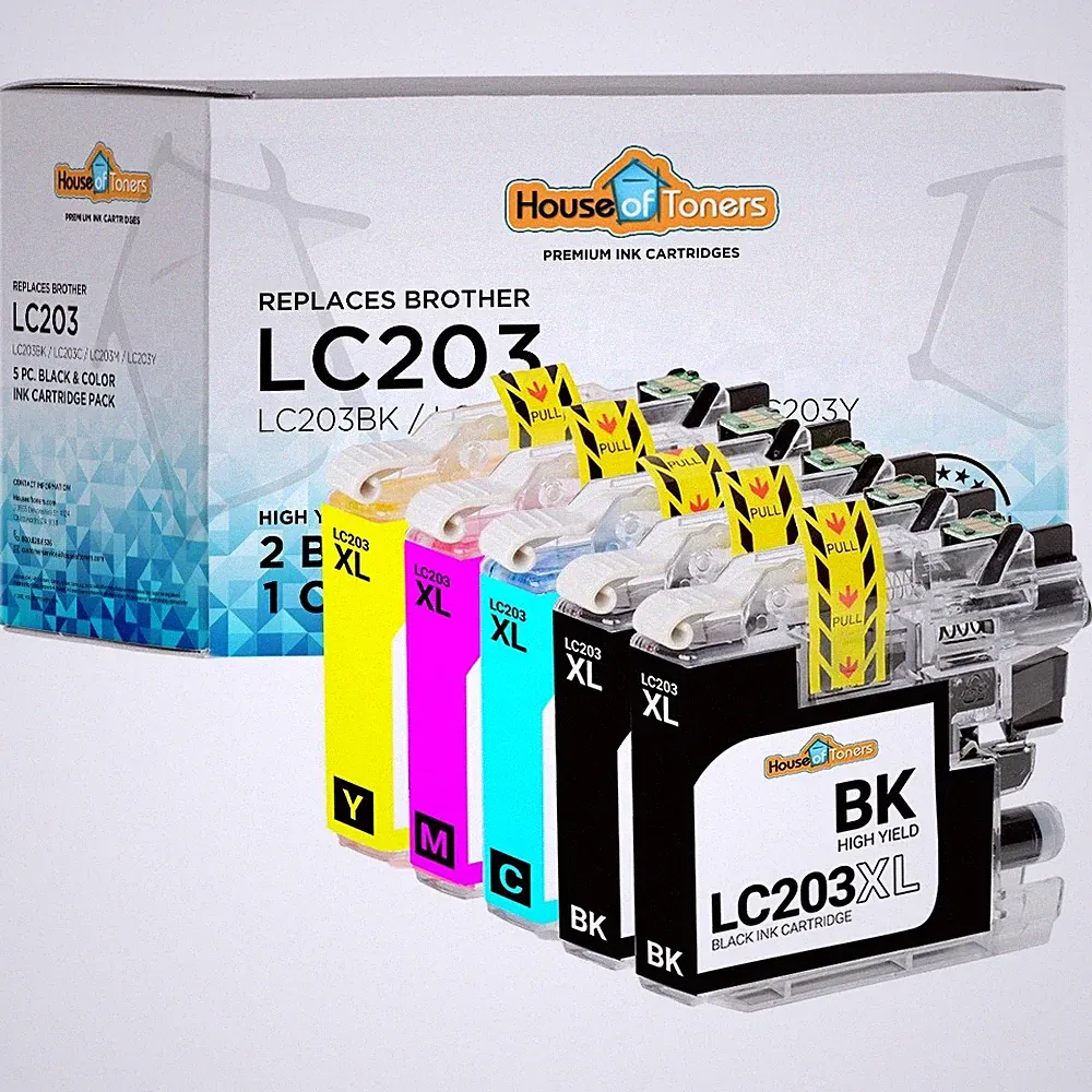 For Brother LC203XL LC203 Printer Ink Cartridge MFC-J460DW MFC-J480DW Lot
