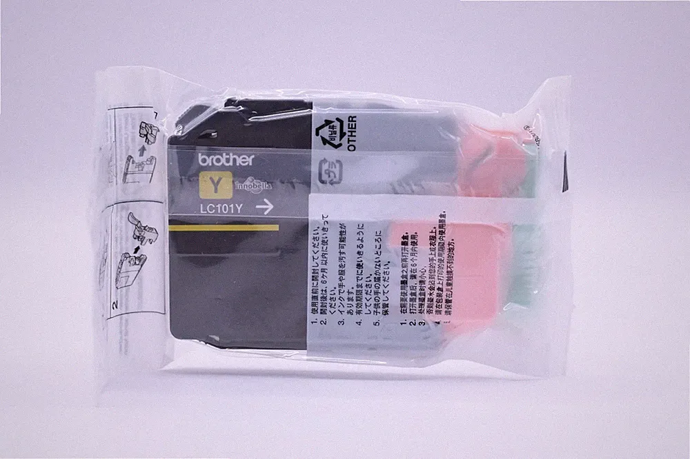 Genuine Brother Printer LC101Y Yellow Ink Cartridge