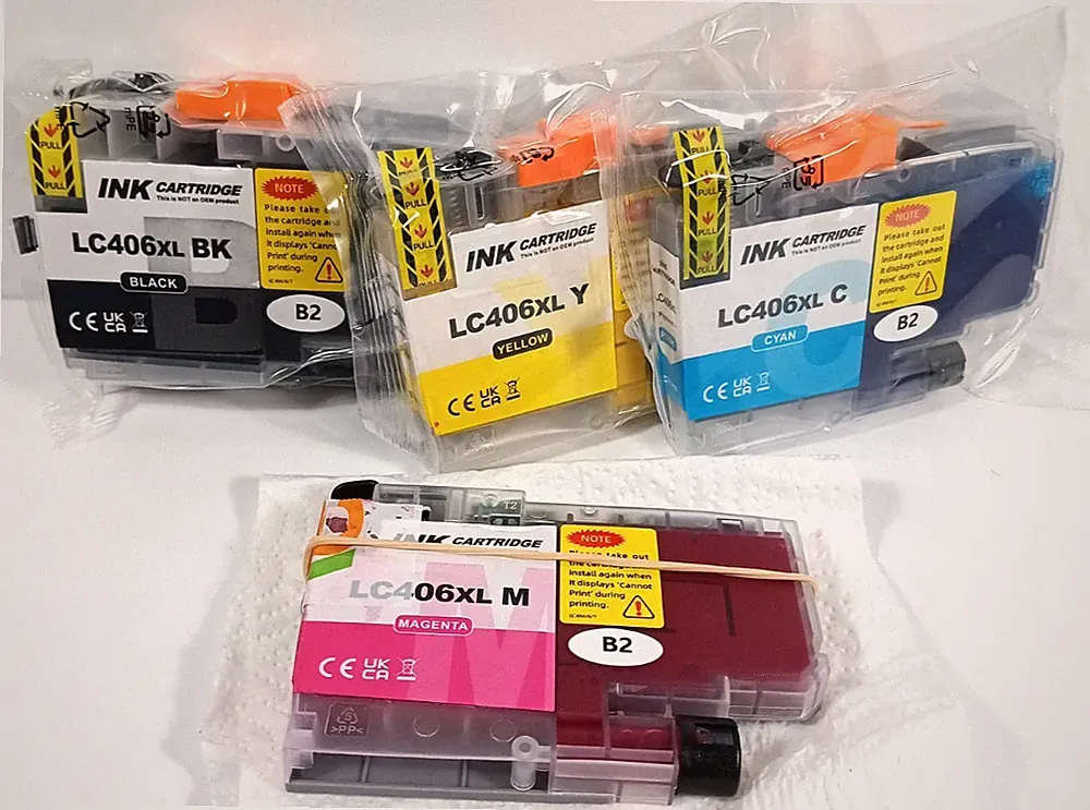 LC406XL for LC406 Ink Cartridges Brother Printer MFC-J4335DW MFC Please READ