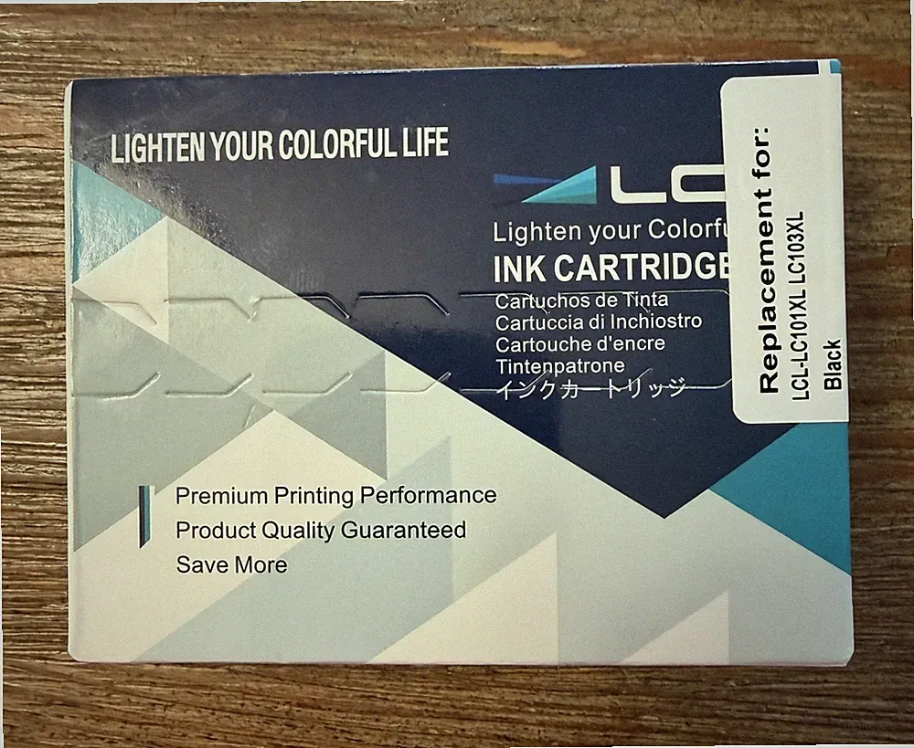 LCL Black Ink Cartridge LC101XL LC103XL Replacement for Brother New