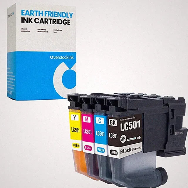 OSI Compatible Black Color Ink Lot fits Brother LC501 MFC-J1260DW J1360DW