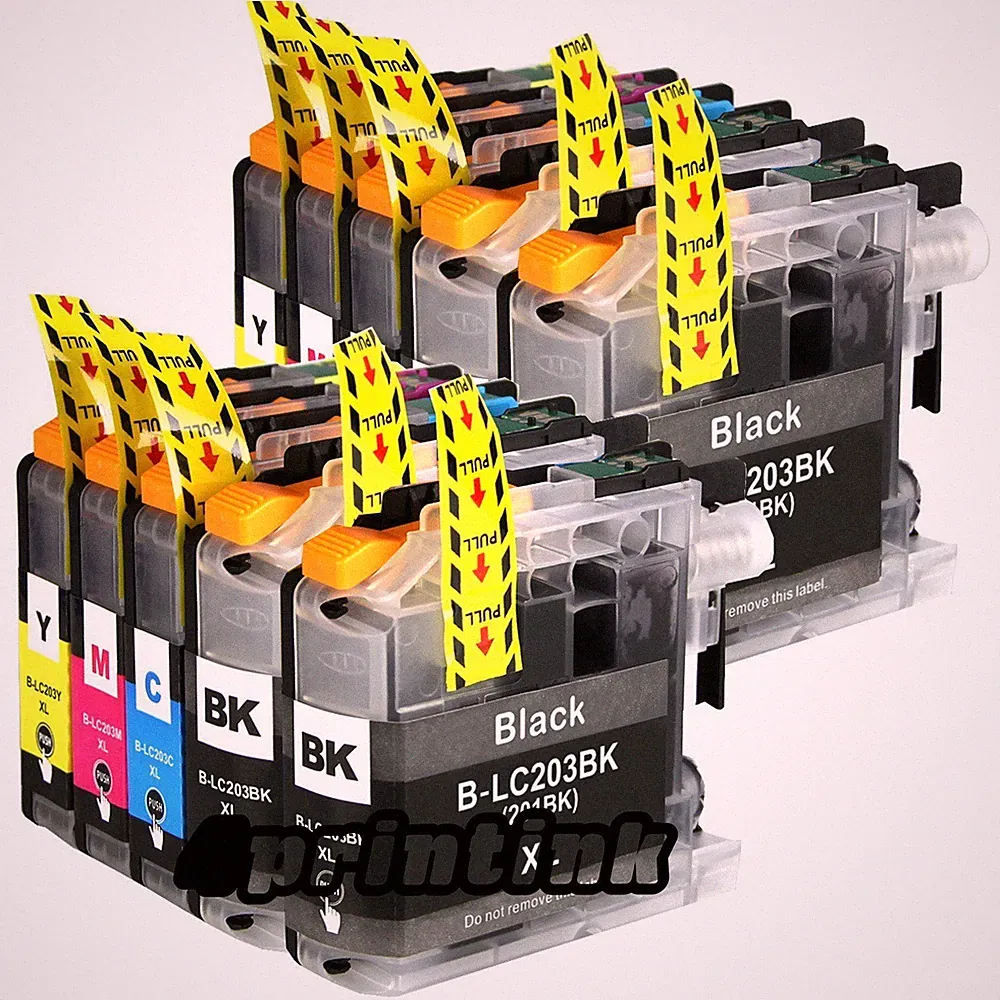 Printer Ink cartridge for Brother LC203 LC201 MFC-J460DW MFC-J480DW MFC-J485DW