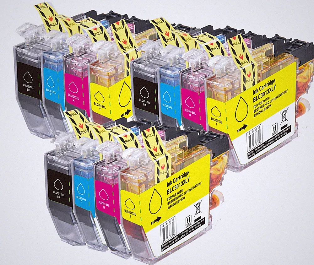 Printer Ink Cartridges fits Brother LC3013 MFC-J497DW MFC-J690DW MFC-J895DW BCMY