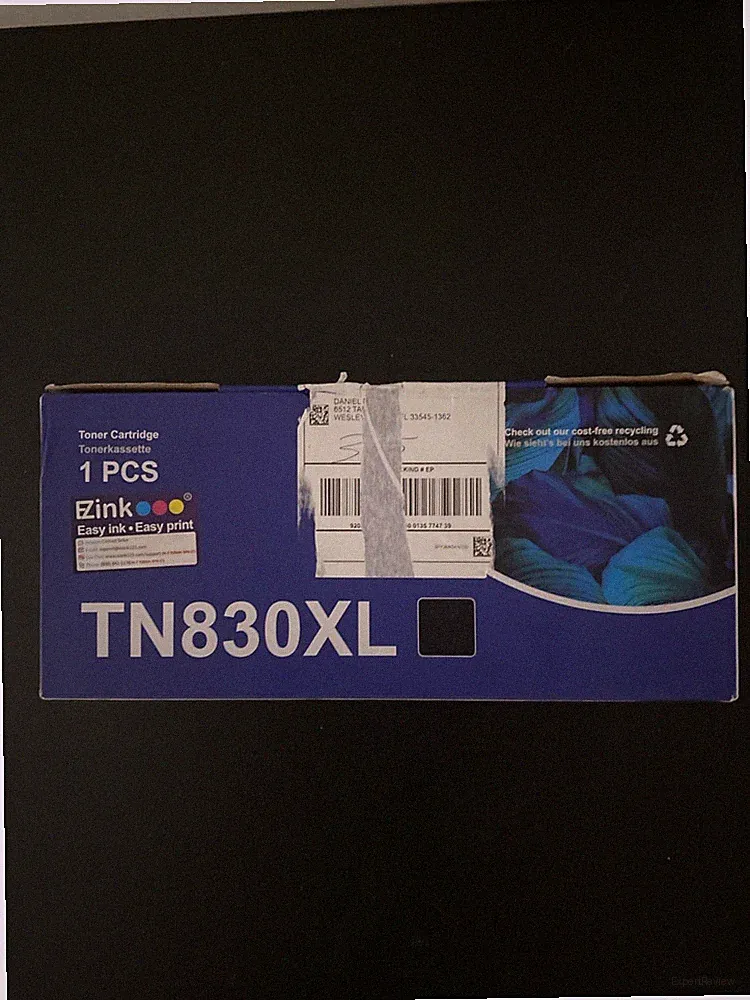 TN830XL Black Printer Ink Cartridge 1pc